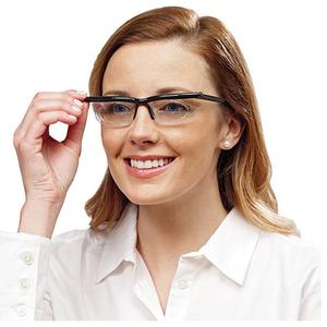 Ajustable visión se gafas de lectura ojo miopía gafas-6D A + 3D Variable lente lupa Binocular Porta gafas - Product Image 4
