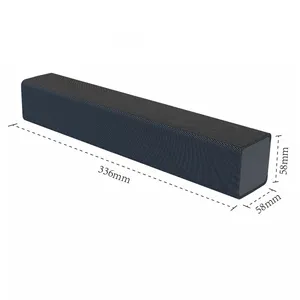 Ince tasarım soundbar'da mavi diş ses çubuğu hoparlör radyo taşınabilir soundbar'da