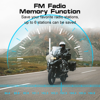 Headset Interkom Helm Motor Maxto X2 Model Terbaru untuk 2 Pengendara