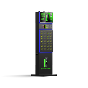 Estación <span class=keywords><strong>de</strong></span> Carga Compartida con Pantalla <span class=keywords><strong>de</strong></span> 21.5 Pulgadas y 48 Ranuras, con Lector <span class=keywords><strong>de</strong></span> Tarjetas POS Integrado para Restaurantes y Uso en Comercios Minoristas - Product Image 1