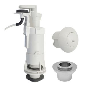 Batería de drenaje Oli High Box con válvula de descarga de botón pulsador - Product Image 1