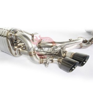 Vortex SS304 Valvetronic Exhaust fits Porsche 911 997.1 997.2 Carrera Performance Racing Muffler Upgrade System <b>Kit</b> - Product Image 6
