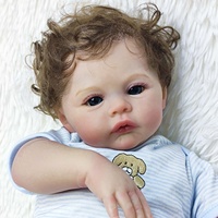 China Original New Soft Touch Bebe Silikon Kleinkind Vinyl Real Life Baby Boy Puppe wieder geboren, die echt aussehen