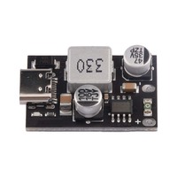 Módulo de Carga Rápida Tipo C de 20 W, PD3.0 PPS QC3.0 SCP, Carga de 5 V 3.5 A/9 V 2.2 A/12 V 1.65 A, Placa de Protección Contra Cortocircuitos y Sobrecorriente