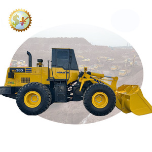 Chargeur sur pneus Komatsu WA380-6 à vendre Komatsu 380-6 Chargeur frontal utilisé Komatsu 380 320 100 470 chargeurs d'occasion bon marché - Product Image 1