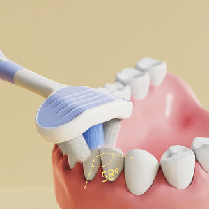 SeaMind Cepillo de dientes de 3 lados para niños 10000 Cabello suave Entrenamiento para bebés y niños pequeños Cepillo de dientes para bebés Cepillo de dientes suave en forma de U - Product Image 3