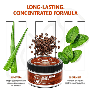 Crème <span class=keywords><strong>apaisante</strong></span> après-<span class=keywords><strong>rasage</strong></span> Luxfume Private Label pour hommes, réduit les boutons de rasoir, soin après-<span class=keywords><strong>rasage</strong></span>, baume post-<span class=keywords><strong>rasage</strong></span> pour les poils incarnés, soulage les rougeurs - Product Image 6