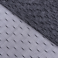 Ventes directes d'usine de tissu en maille respirant à pois 100% pour robe et robe de princesse tissu en maille pour vêtements