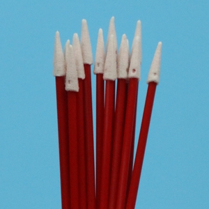 750 écouvillons de précision en mousse PP rouge à <span class=keywords><strong>micro</strong></span>-pointes pour salle blanche, pour le nettoyage de semi-conducteurs - Product Image 2