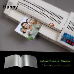 Film plastique brillant A4, papier de plastification <span class=keywords><strong>photo</strong></span> A3, protection de cartes HD imperméable, 5c8c12c, transparent PET+EVA, livraison gratuite - Product Image 3