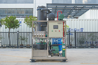 Machine à glaçons tubulaires de qualité supérieure, 2 tonnes, prix usine, qualité alimentaire, équipée d'un compresseur d'origine