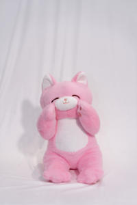 ตุ๊กตาแมวอ้วนสุดน่ารัก ตุ๊กตาสัตว์ซน ตุ๊กตาลูกแมว ของตกแต่งเตียงโซฟา ของเล่นปลอบเด็ก ของขวัญวันหยุด - Product Image 4