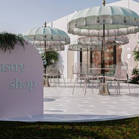 Aménagement intérieur de boulangerie, pâtisserie, café : présentoirs, mobilier, personnalisation complète de la pièce, vitrine en verre, décoration de café.