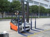Chariot élévateur hydraulique HZ SUNPOWER simple ou double palettiseur 2500 kg pour le chargement de conteneurs en entrepôt