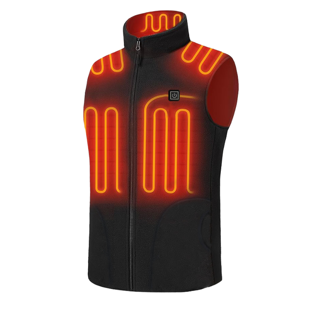 9 Heated Vest Zones Electric Heated Jackets Men Women Sportswear Heated Coat Graphene Heat Coat USB Heating Jacket for Camping