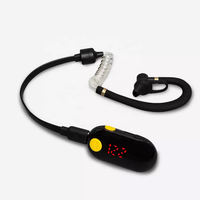 Casque PTT sans fil Bluetooth avec micro, compatible avec les radios portables à connecteur K et 2 broches, idéal pour l'extérieur