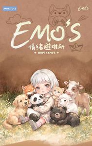 AYOR TOYS X EMO'S Emotion Refuge Series Caja Sorpresa Llavero Colgante de Juguete Coleccionable Adorable - Product Image 2