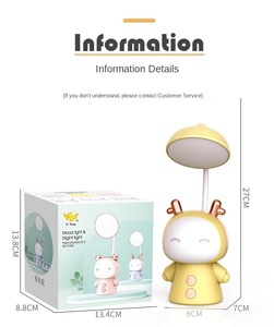 USB充電式 かわいいLEDデスクランプ フレキシブルグースネック ピンク 調光機能付き 6000K昼光色 子供＆女の子へのプレゼントに - Product Image 5
