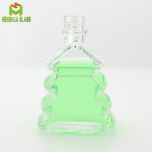 Design personalizzato all'ingrosso forma di <span class=keywords><strong>albero</strong></span> di natale chiaro 200ml 7oz 20cl bottiglie di vetro per liquore di vino olio d'oliva liquido con tappo a <span class=keywords><strong>vite</strong></span> - Product Image 6