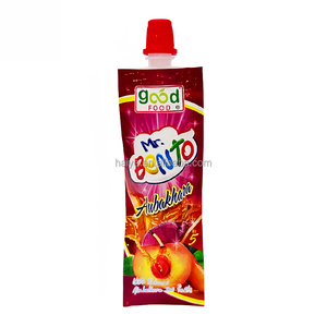 Pochette souple verticale avec <span class=keywords><strong>bec</strong></span> <span class=keywords><strong>verseur</strong></span> pour emballage de ketchup, pâte de tomate et sauce barbecue, en plastique et aluminium, fabrication OEM/ODM - Product Image 6