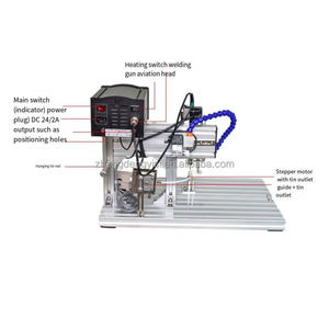 Máquina de Soldadura Semiautomática para Cables Eléctricos con Conector USB, Máquina de Soldadura de Alambres USB para PCB/LED/Robots - Product Image 5
