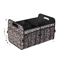 Organiseur de coffre de voiture sur mesure, nouvelle conception, multi-compartiments, pliable, pour siège de voiture, fabriqué en usine BSCI.
