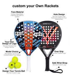Nueva Pala de Pádel de Fibra de Carbono 18K Personalizable Allu Padel 2025 Fabricada como Raqueta de Tenis de Playa de Primera Calidad - Product Image 2
