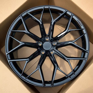 Rines Personalizados Negros Forjados para Autos <span class=keywords><strong>GS</strong></span> de 18 19 20 21 22 Pulgadas 5x112/<span class=keywords><strong>120</strong></span>/114.3 para <span class=keywords><strong>BMW</strong></span> F82 M8 M3 M4 M5 X5 Z4 - Product Image 1