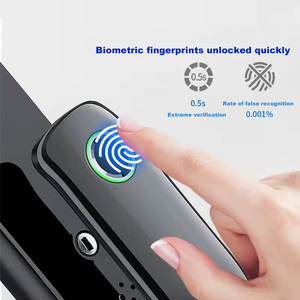 ล็อคอัจฉริยะ S921 Tuya รหัสผ่านแอป Tuya สมาร์ทล็อค WiFi ดิจิตอลประตูล็อคด้วยลายนิ้วมือ QL-S921 WiFi ELEC - Product Image 6