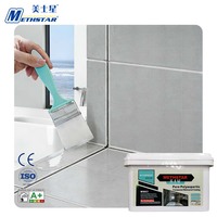 Revêtement Liquide Transparent Écologique en Acide Acrylique AB Haute Résistance et Durable pour Murs de Douche de Salle de Bain – Approvisionnement Direct Usine