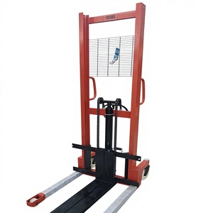 Chariot élévateur manuel hydraulique Yaki 2 tonnes pour intérieur/extérieur, transpalette manuel, <span class=keywords><strong>grue</strong></span>, chariot élévateur <span class=keywords><strong>à</strong></span> <span class=keywords><strong>fourche</strong></span>, fourches en PU/Nylon - Product Image 1