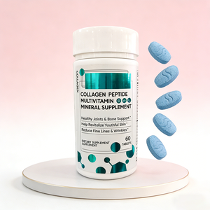 Compresse Effervescenti di Peptidi di Collagene OEM/ODM - Compresse di Peptidi di Collagene per Idratazione della Pelle e Anti-Invecchiamento per Donne - Product Image 1