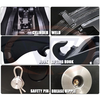 Attache rapide hydraulique pour excavatrice Hyundai Yanmar Bobcat Kato Doosan Hitachi Komatsu Ihi Liugong Daewoo