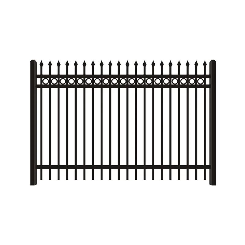 Safety Fence, Villa Fence/decorative Garden Fence Factory Sells Galvanized Steel 2022 Chinese Metal Pvc Coated Low Carbon Steel