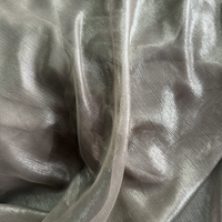 Tissu en mousseline de soie froissée couleur unie avec feuille d'or, 140 cm x 8 mm, haute qualité, vente en gros, pour robes, tenues de soirée, hauts, maillots de bain et plus encore