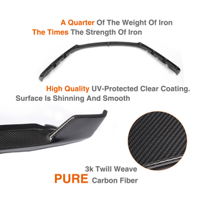 Lèvre avant en fibre de carbone pour <span class=keywords><strong>Jaguar</strong></span> F Type (X152) <span class=keywords><strong>V8</strong></span> R Coupé 2 portes 15-17 - Product Image 3
