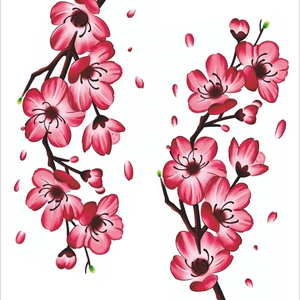 Barbardy Autocollants de <span class=keywords><strong>tatouage</strong></span> jetables populaires, colorés et magnifiques, motifs floraux sexy pour <span class=keywords><strong>bras</strong></span>, art corporel temporaire - Product Image 1