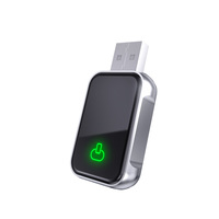 Adaptateur Dongle Portable 2-en-1 Sans Fil CarPlay & Android Auto avec USB-C/Wi-Fi 6/Bluetooth 5.4 Plug & Play, Compatible Universel
