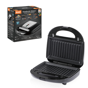 RAF 6 in 1 Sandwich Panini Nut Maker Waffle Makers With Non-stick PlatesGrilled Cheese Press Sandwich Maker 4 Slice Sandwich Mak - Product Image 1