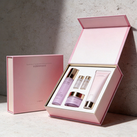 Boîte cadeau cosmétique portable personnalisée, écologique, biodégradable, haut de gamme, recyclable, fermeture magnétique, gaufrage quadricolore
