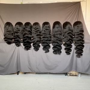 Pelucas de Cabello Brasileño con Frente de Encaje al por Mayor, Venta a Granel, Peluca de Cabello Humano 13x4 con Frente de Encaje, Peluca Frontal HD con Ondas Suaves - Product Image 6