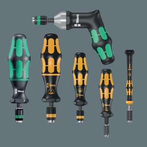 WERA - 05074794001 <b>Torque</b> screwdrivers with factory pre-<b>set</b> value and Rapidaptor quick-release chuck 89 mm <b>TORQUE</b> SCREWDRIVERS - Product Image 3