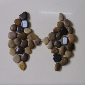 Tapis <span class=keywords><strong>de</strong></span> massage des pieds en galets avec bordure personnalisée, design en pierres, imperméable, antidérapant, tapis décoratif pour entrée - Product Image 6