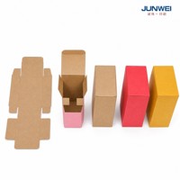 Dossiers en carton coloré pour emballage de vernis à ongles, huiles et cosmétiques, recyclables et vernissés