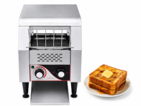 Grille-pain commercial Sanying avec plateau à miettes amovible et convoyeur à bande automatique, à poser sur table, en vente