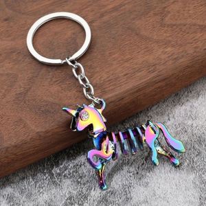 Llavero de Metal Personalizado con Logotipo en 2D y 3D, Llavero de Aleación de Zinc con Forma de Caballo o Dinosaurio - Product Image 6