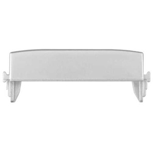 Plaque de couverture d'interrupteur grise compatible Vimar Plana, 1 poste, pour installation de prise électrique - Product Image 2