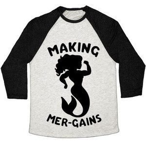 ทำเสื้อยืดเบสบอลเมอร์-เกนส์ ยูนิเซ็กส์ ทริ-เบลนด์ - Product Image 1