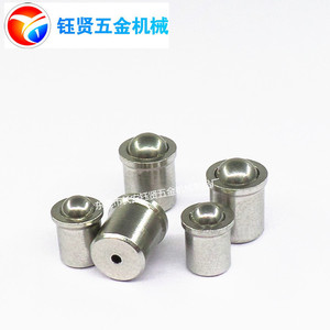 304 Stainless Steel Ball Bearing D4 L5 Threadless Locating Screw Cylindrical Head Metric Polishing Surface Treatment - Product Image 2