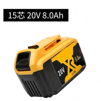Tương thích với pin DEWALT 20V DCB200 DCB180, bộ sạc dụng cụ điện 18V pin Lithium, sản xuất tại Trung Quốc